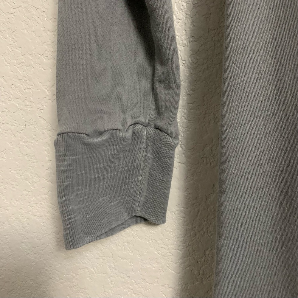 James Perse Hoodie Sweatshirt Dress Womens 3/L Raglan French Terry Athleisure - Picture 7 of 16